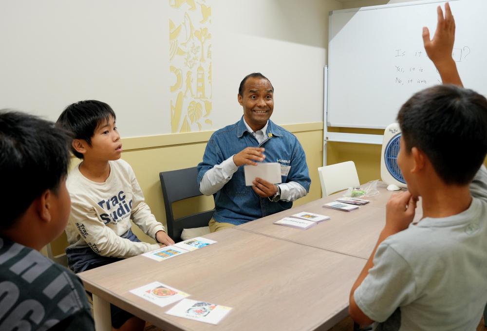 小学高学年クラスの様子